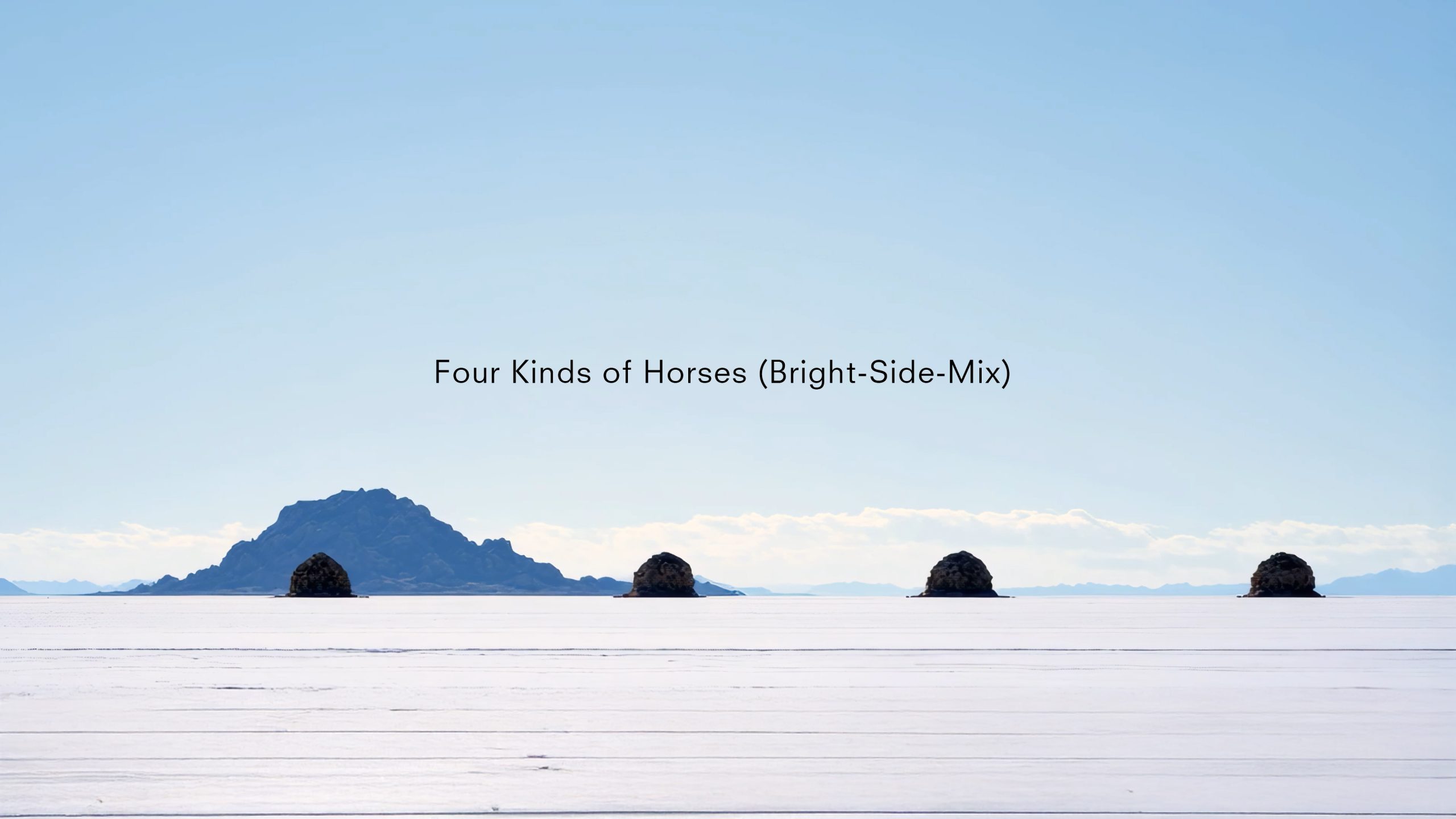 Peter Gabriel – Four Kinds of Horses (Bright-Side-Mix)